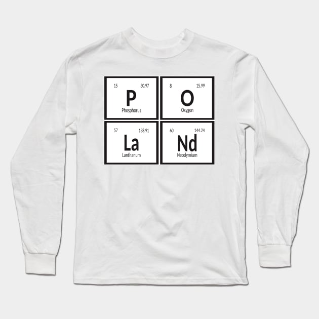 Poland Long Sleeve T-Shirt by Maozva-DSGN